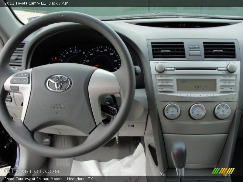 Black / Ash 2011 Toyota Camry LE