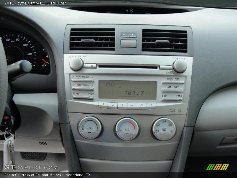 Black / Ash 2011 Toyota Camry LE
