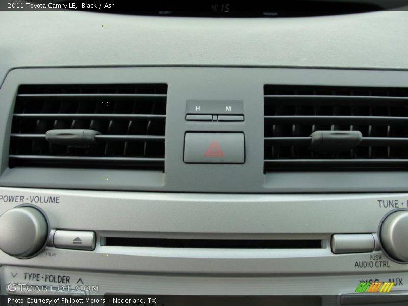 Black / Ash 2011 Toyota Camry LE