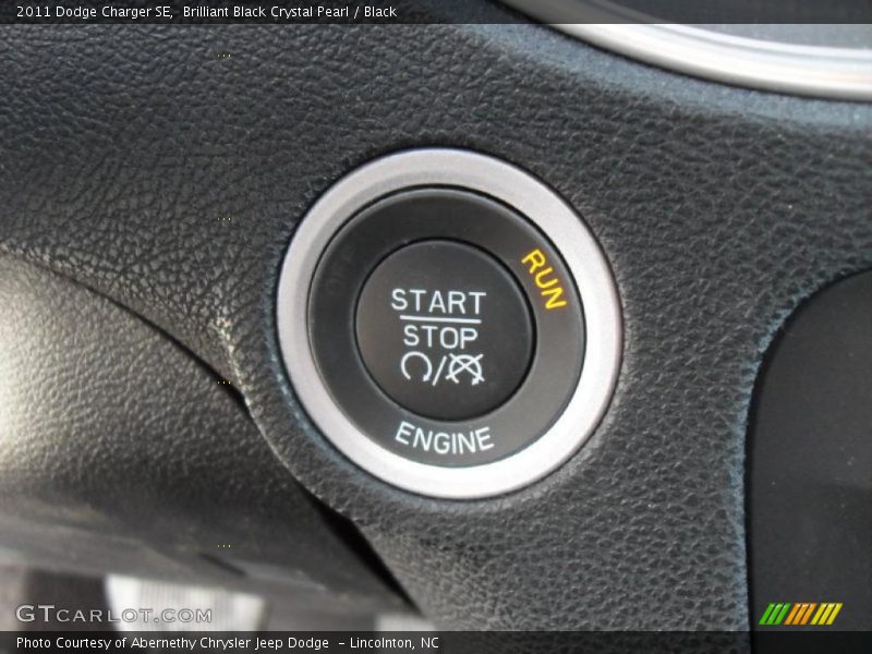 Controls of 2011 Charger SE