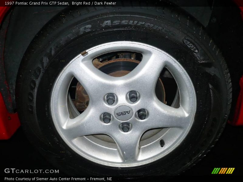Bright Red / Dark Pewter 1997 Pontiac Grand Prix GTP Sedan