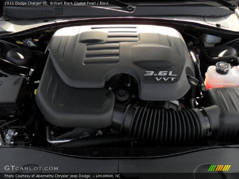  2011 Charger SE Engine - 3.6 Liter DOHC 24-Valve VVT Pentastar V6