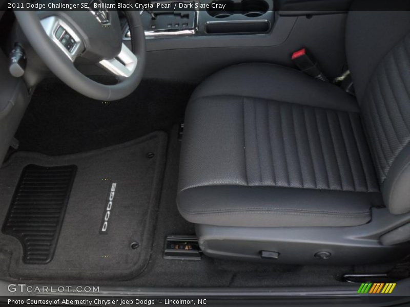  2011 Challenger SE Dark Slate Gray Interior