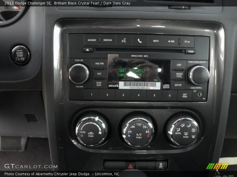 Controls of 2011 Challenger SE