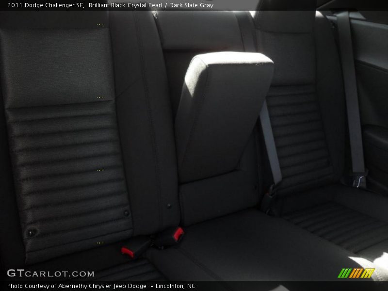 Brilliant Black Crystal Pearl / Dark Slate Gray 2011 Dodge Challenger SE