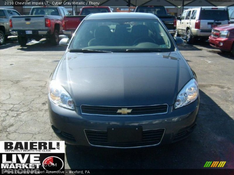 Cyber Gray Metallic / Ebony 2010 Chevrolet Impala LT