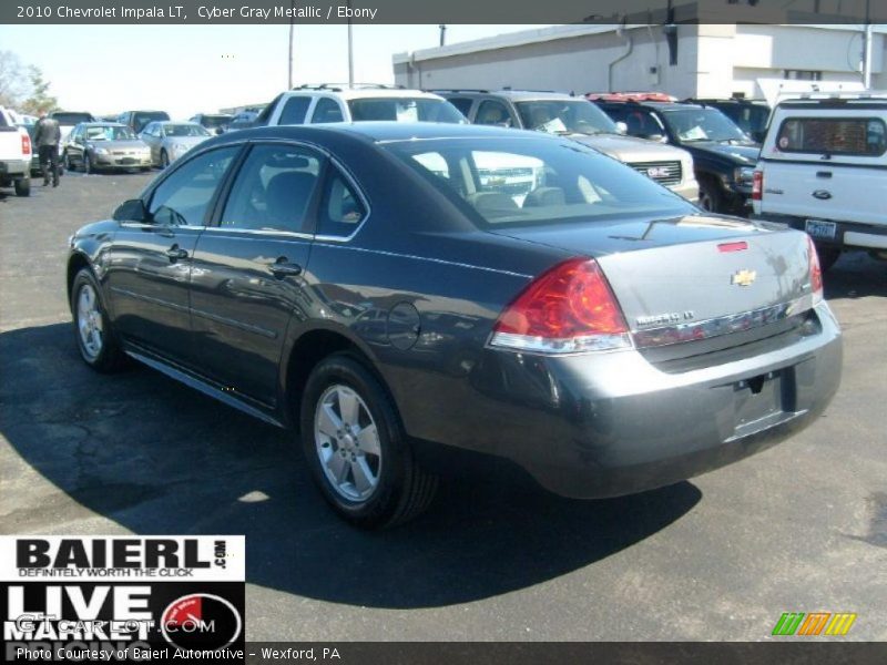Cyber Gray Metallic / Ebony 2010 Chevrolet Impala LT