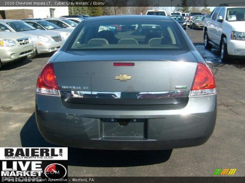 Cyber Gray Metallic / Ebony 2010 Chevrolet Impala LT