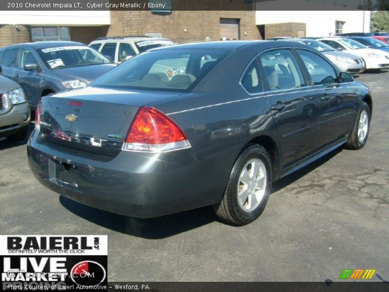 Cyber Gray Metallic / Ebony 2010 Chevrolet Impala LT