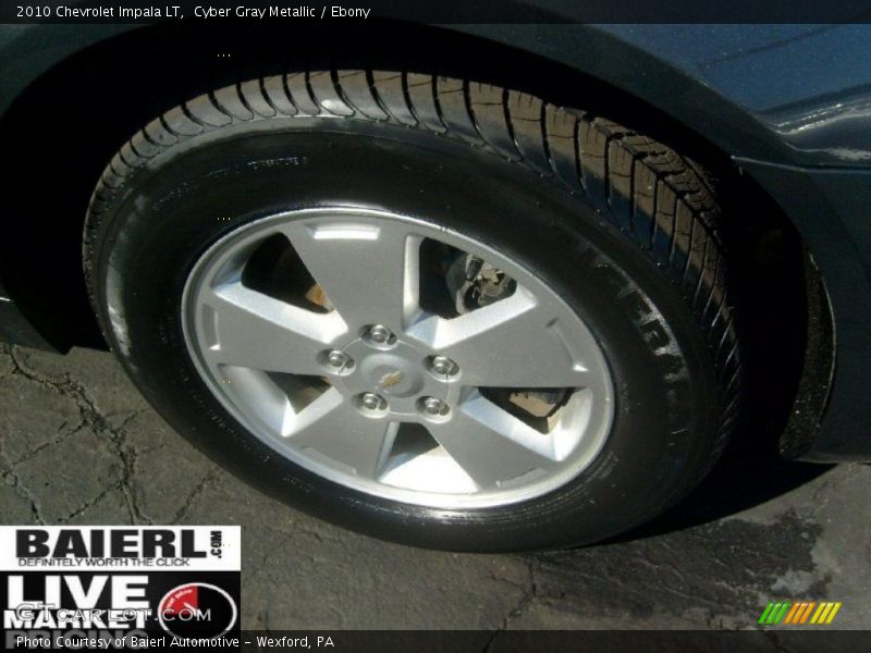 Cyber Gray Metallic / Ebony 2010 Chevrolet Impala LT