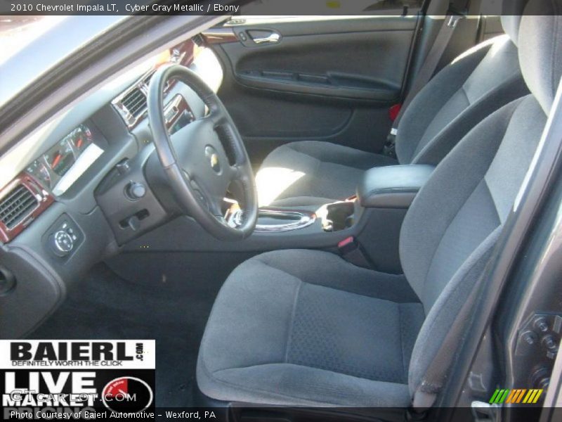 Cyber Gray Metallic / Ebony 2010 Chevrolet Impala LT