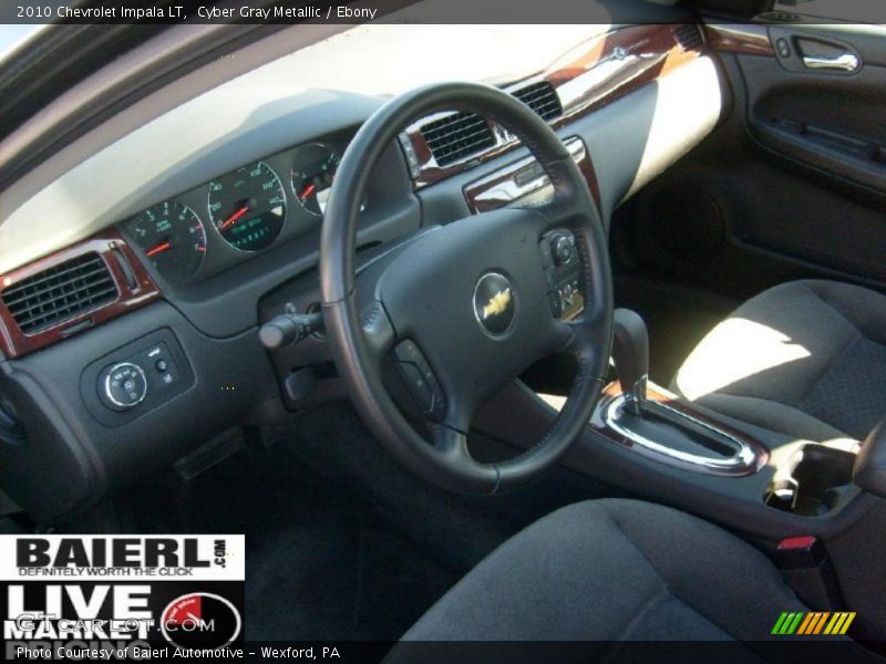 Cyber Gray Metallic / Ebony 2010 Chevrolet Impala LT