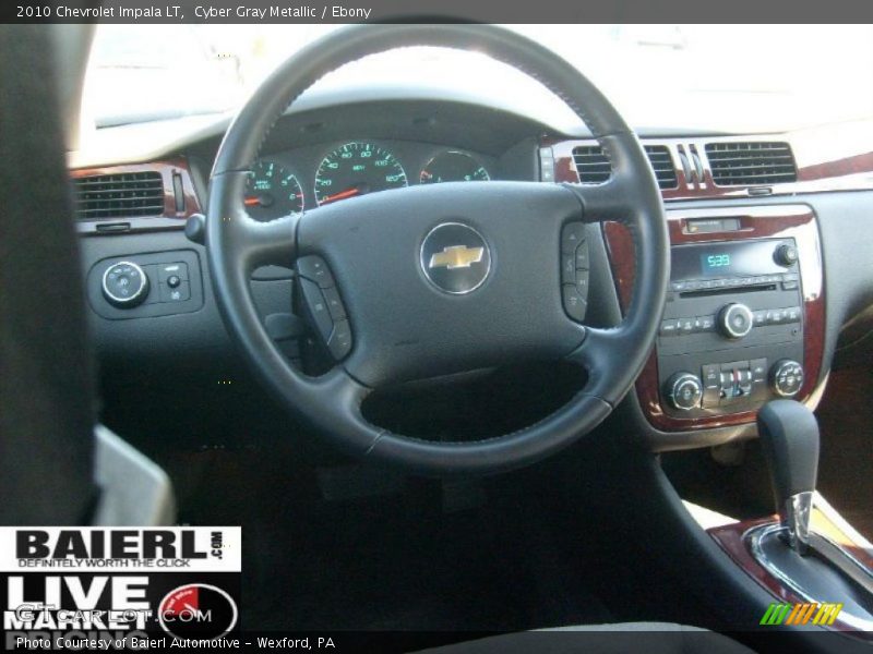 Cyber Gray Metallic / Ebony 2010 Chevrolet Impala LT