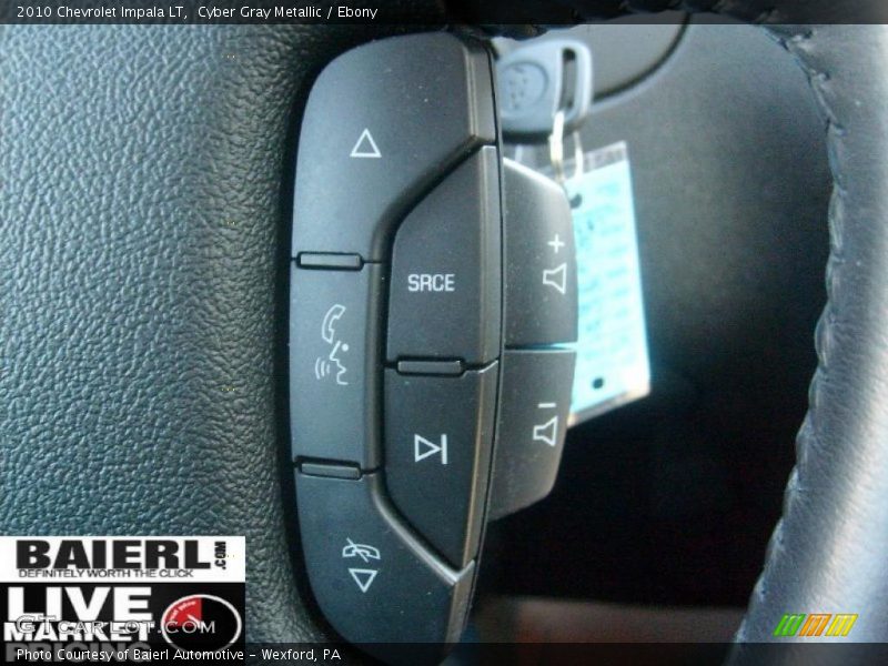 Cyber Gray Metallic / Ebony 2010 Chevrolet Impala LT