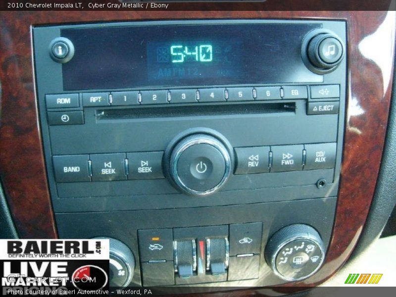 Cyber Gray Metallic / Ebony 2010 Chevrolet Impala LT