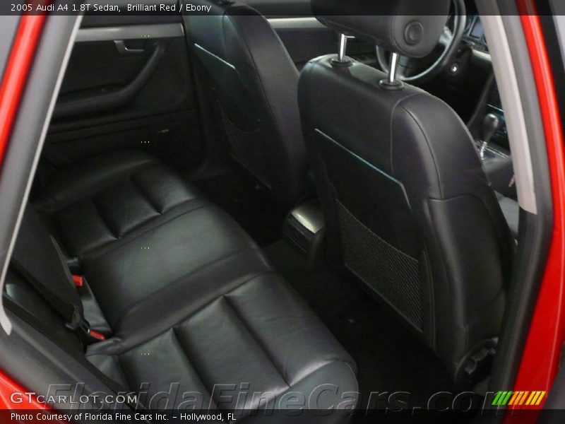 Brilliant Red / Ebony 2005 Audi A4 1.8T Sedan