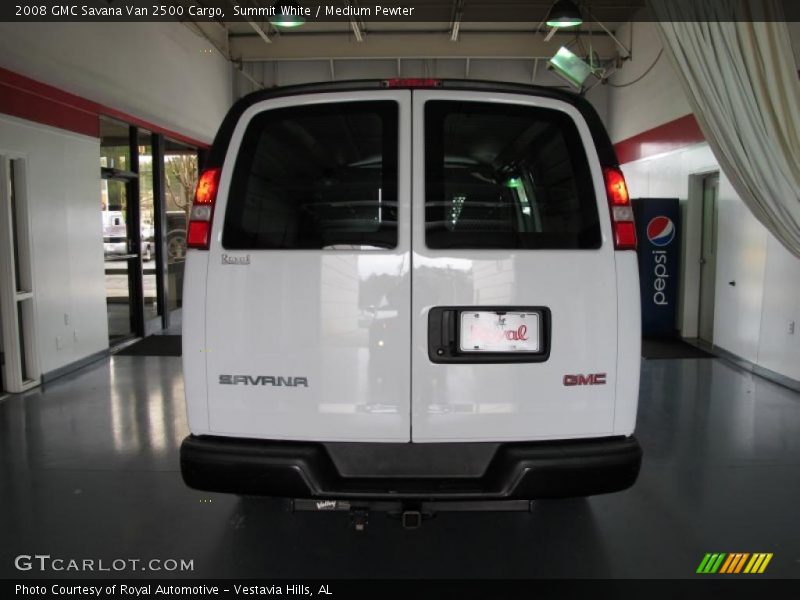 Summit White / Medium Pewter 2008 GMC Savana Van 2500 Cargo
