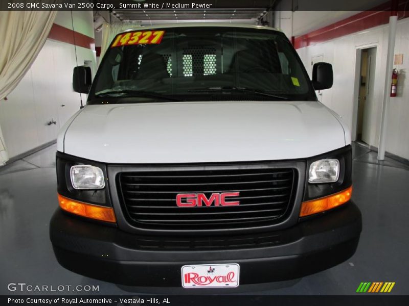 Summit White / Medium Pewter 2008 GMC Savana Van 2500 Cargo