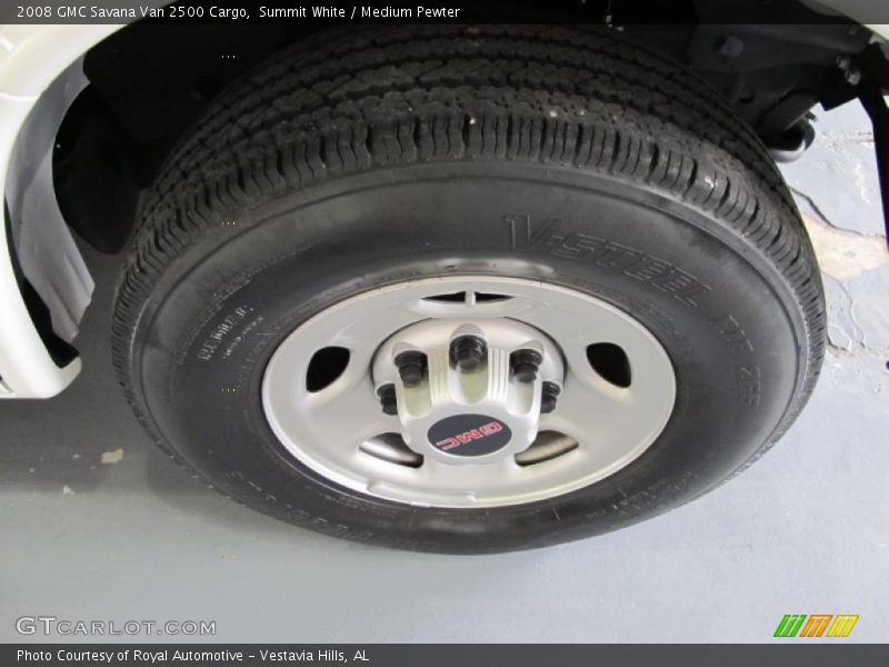 Summit White / Medium Pewter 2008 GMC Savana Van 2500 Cargo