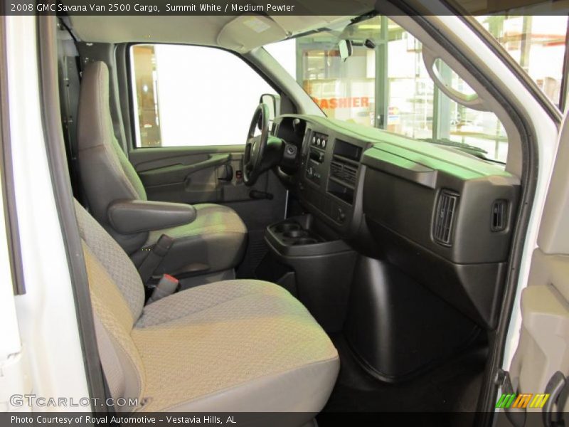 Summit White / Medium Pewter 2008 GMC Savana Van 2500 Cargo