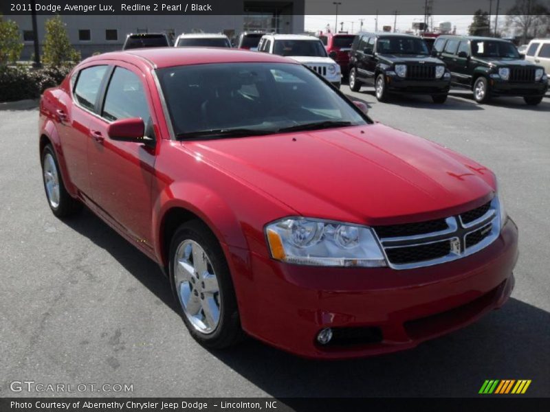Redline 2 Pearl / Black 2011 Dodge Avenger Lux