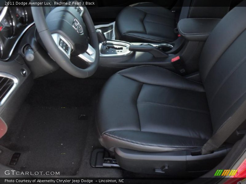  2011 Avenger Lux Black Interior