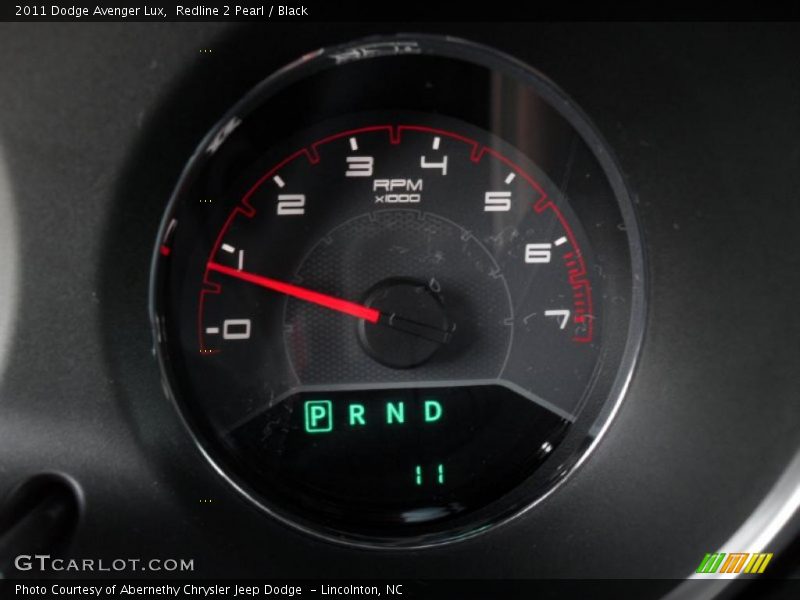 Redline 2 Pearl / Black 2011 Dodge Avenger Lux