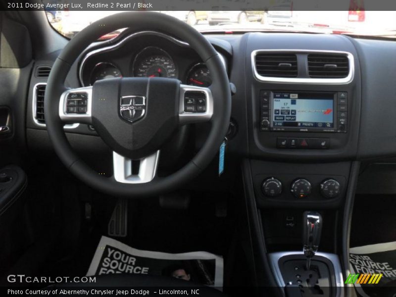 Redline 2 Pearl / Black 2011 Dodge Avenger Lux