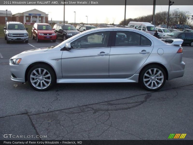  2011 Lancer RALLIART AWD Apex Silver Metallic