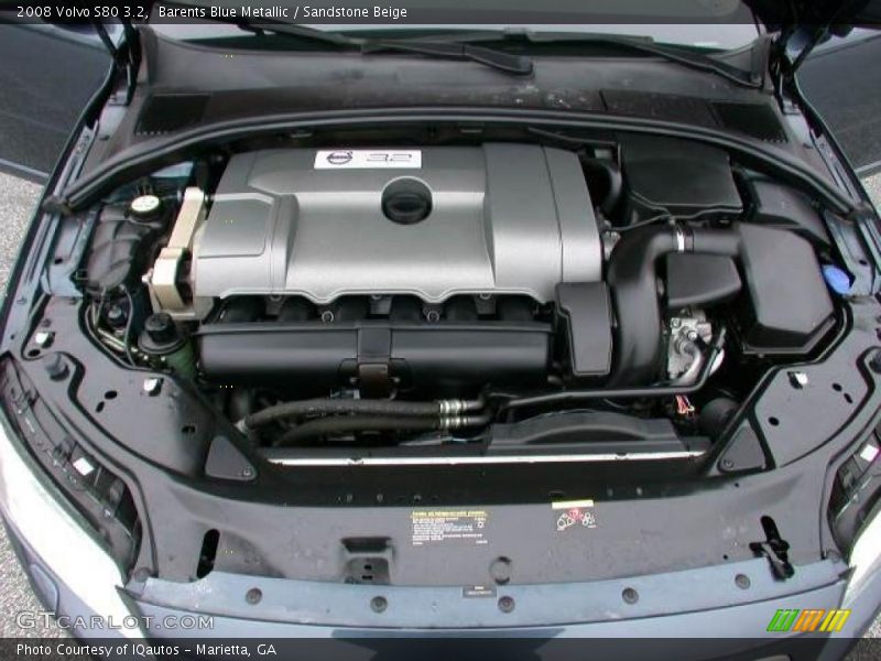 Barents Blue Metallic / Sandstone Beige 2008 Volvo S80 3.2