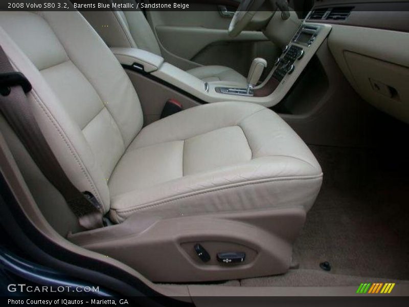 Barents Blue Metallic / Sandstone Beige 2008 Volvo S80 3.2