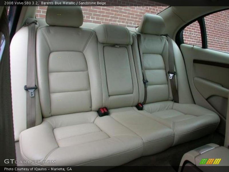 Barents Blue Metallic / Sandstone Beige 2008 Volvo S80 3.2