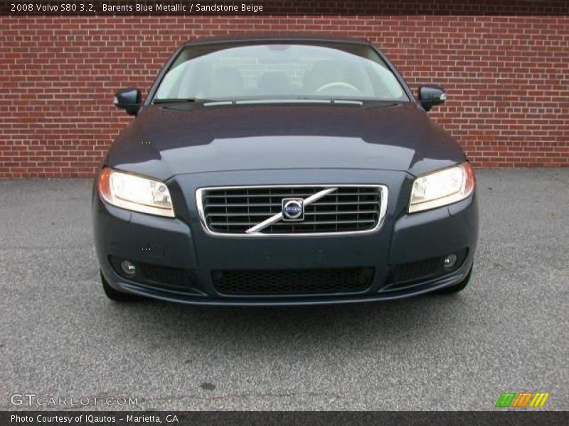 Barents Blue Metallic / Sandstone Beige 2008 Volvo S80 3.2