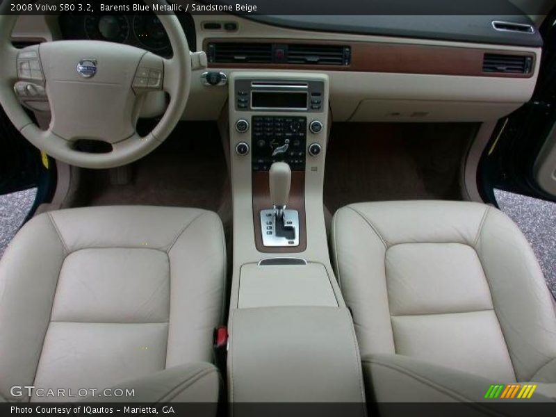 Barents Blue Metallic / Sandstone Beige 2008 Volvo S80 3.2