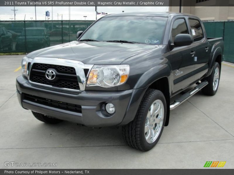  2011 Tacoma V6 SR5 PreRunner Double Cab Magnetic Gray Metallic
