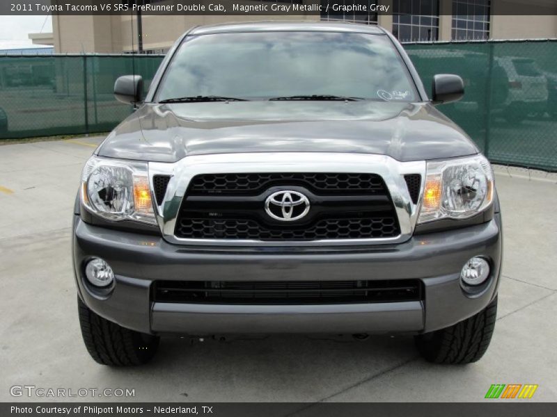 Magnetic Gray Metallic / Graphite Gray 2011 Toyota Tacoma V6 SR5 PreRunner Double Cab