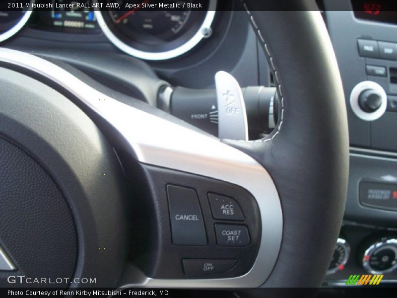 Controls of 2011 Lancer RALLIART AWD