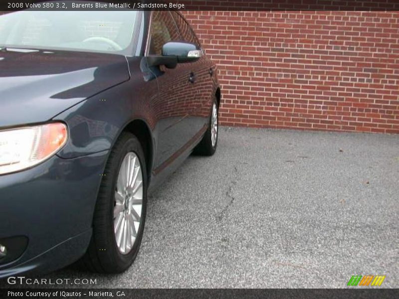 Barents Blue Metallic / Sandstone Beige 2008 Volvo S80 3.2