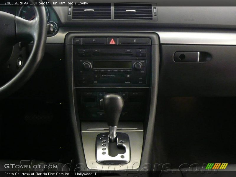 Brilliant Red / Ebony 2005 Audi A4 1.8T Sedan