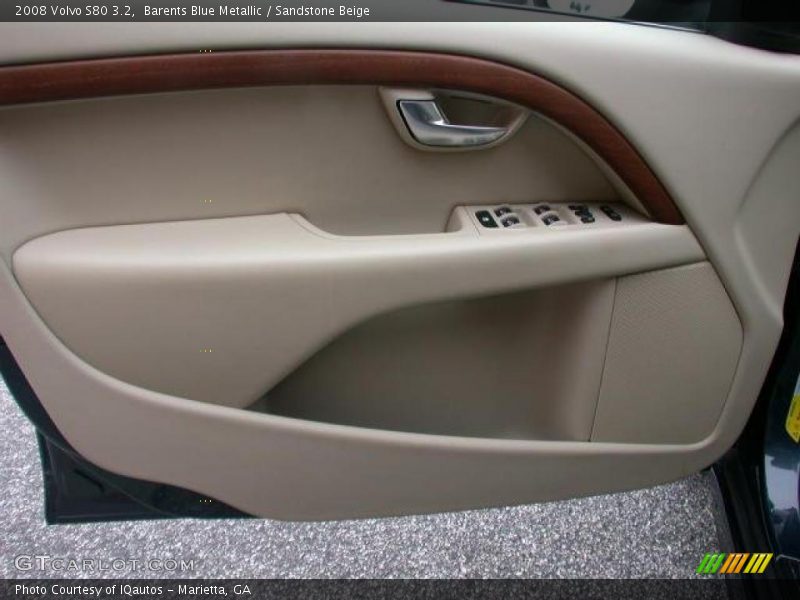 Barents Blue Metallic / Sandstone Beige 2008 Volvo S80 3.2