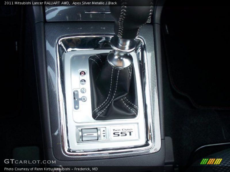  2011 Lancer RALLIART AWD 6 Speed Twin Clutch Sportronic Shifter