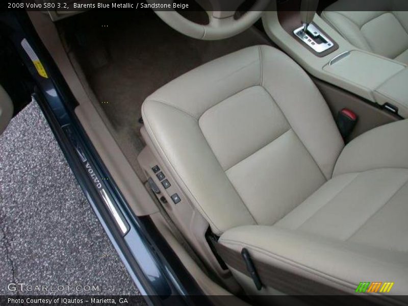 Barents Blue Metallic / Sandstone Beige 2008 Volvo S80 3.2