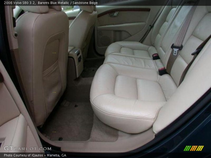Barents Blue Metallic / Sandstone Beige 2008 Volvo S80 3.2