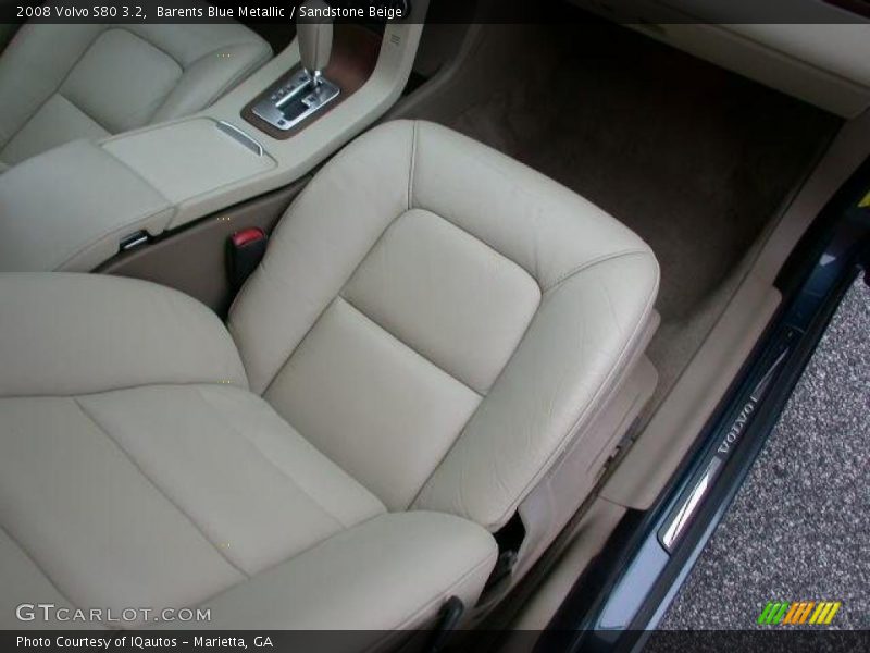 Barents Blue Metallic / Sandstone Beige 2008 Volvo S80 3.2