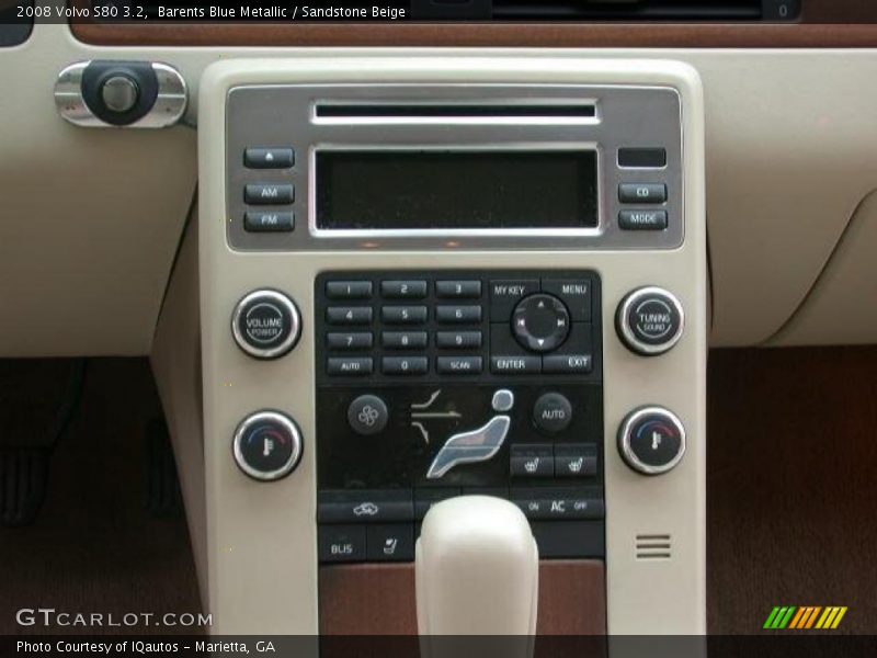 Barents Blue Metallic / Sandstone Beige 2008 Volvo S80 3.2