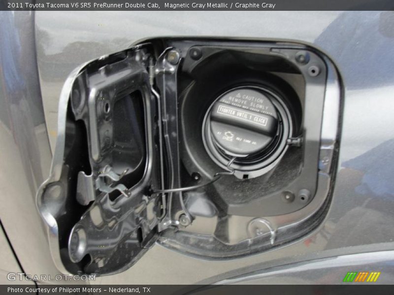 Magnetic Gray Metallic / Graphite Gray 2011 Toyota Tacoma V6 SR5 PreRunner Double Cab