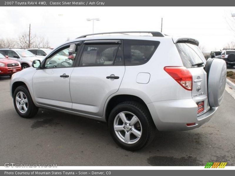 Classic Silver Metallic / Ash Gray 2007 Toyota RAV4 4WD