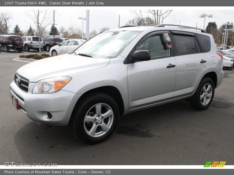 Classic Silver Metallic / Ash Gray 2007 Toyota RAV4 4WD