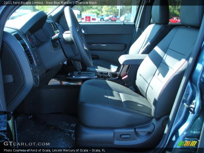  2011 Escape Limited Charcoal Black Interior