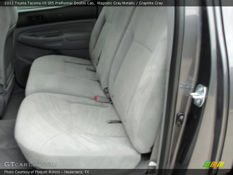 Magnetic Gray Metallic / Graphite Gray 2011 Toyota Tacoma V6 SR5 PreRunner Double Cab